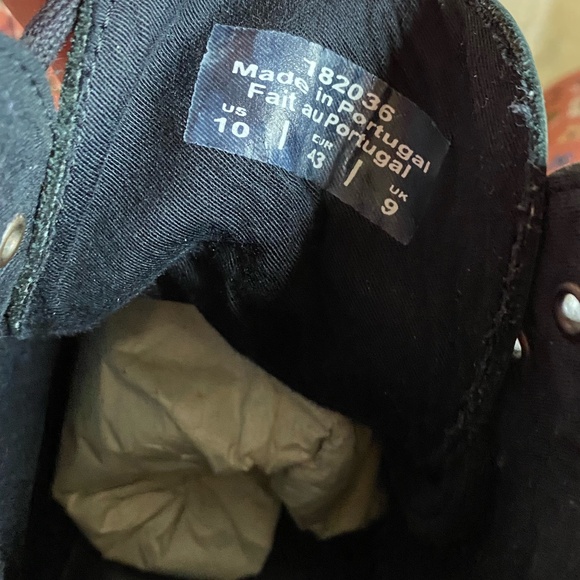 Frank & Oak Mens Soft Black Leather Ankle Lace Up Casual Boots- Sz-10 - Picture 10 of 16